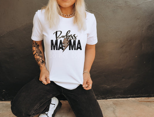 Badass Mama - Adult's Short-Sleeve T-Shirt